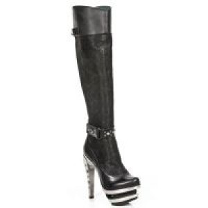  M.ROCK216-C1 ITALI NEGRO NAPA NEGRO ENCAJE 54 ROCK ACERO -  2