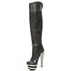  M.ROCK216-C1 ITALI NEGRO NAPA NEGRO ENCAJE 54 ROCK ACERO -  4