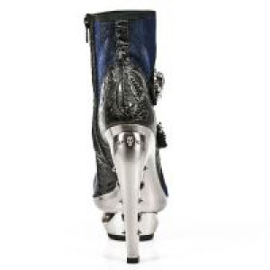  M.ROCK217-C5 VINTAGE FLOWER NEGRO CYBERTEX AZUL ROCK ACERO -  5