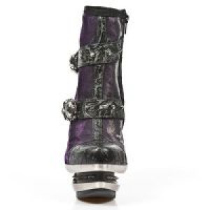  M.ROCK217-C6 VINTAGE FLOWER NEGRO CYBERTEX LILA ROCK ACERO -  3