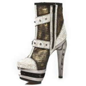  M.ROCK217-C7 VINTAGE FLOWER BLANCO ORO BOX OROMANE PERFORADO -  4