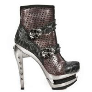   M.ROCK217-S1 VINTAGE FLOWER NEGRO, BOX PLANE PERFORADO CUAD New Rock M.ROCK217-S1 -  