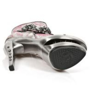  M.ROCK217-S2 BOX PLATINO ROSA, BOX PLATINO PERFORADO CUADRA -  5