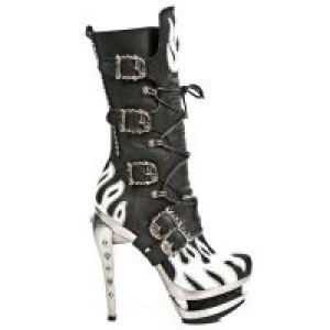  M.ROCK222-C5 ITALI NEGRO NAPA BLANCA ROCK ACERO New Rock M.ROCK222-C5 -  