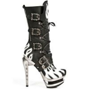  M.ROCK222-C5 ITALI NEGRO NAPA BLANCA ROCK ACERO -  2