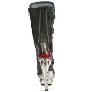  M.ROCK222-R2 ITALI NEGRO PULIK ROJO ROCK ACERO -  5