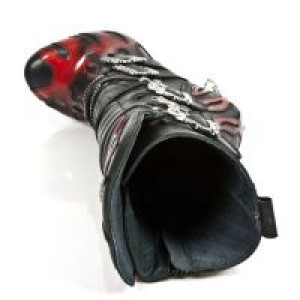  M.ROCK222-R2 ITALI NEGRO PULIK ROJO ROCK ACERO -  7