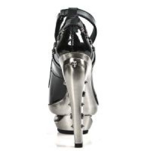 M.ROCK223-C2 CHAROL NEGRO PIEL VIVO NEGRO ROCK ACERO -  5