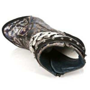  M.ROCK224-C1 VELOUR NEGRO VINTAGE FLOWER LILA ROCK ACERO -  7