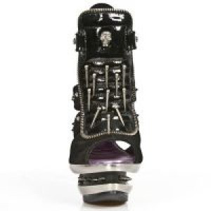  M.ROCKS302-C1 VELOUR NEGRO CHAROL ARRUGADO NEGRO ROCK ACERO -  4