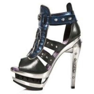  M.ROCKS302-C3 ITALI NEGRO BOX AZUL METAL ROCKS ACERO New Rock M.ROCKS302-C3 -  