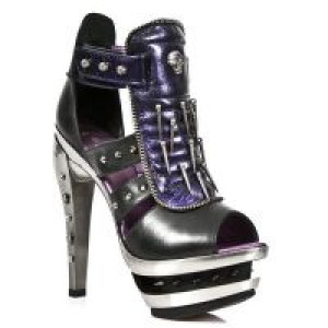  M.ROCKS302-C5 ITALI NEGRO BOX LILA METAL ROCK ACERO -  2