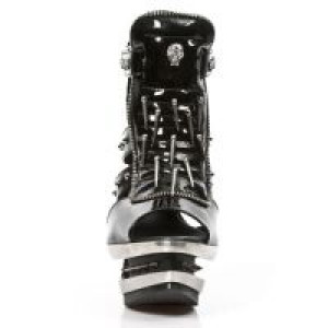  M.ROCKS302-C6 CHAROL NEGRO PU ROCK ACERO -  3