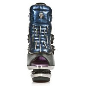  M.ROCKS302-R3 ITALI NEGRO BOX AZUL METAL ROCKS ACERO -  3