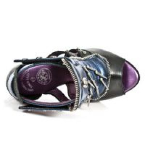  M.ROCKS302-R3 ITALI NEGRO BOX AZUL METAL ROCKS ACERO -  7