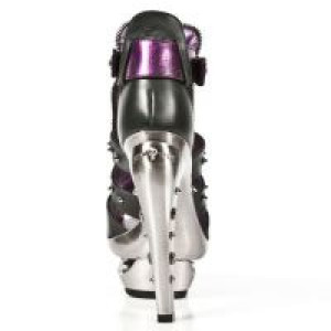  M.ROCKS302-R4 ITALI NEGRO BOX FUCSIA METAL ROCK ACERO -  5