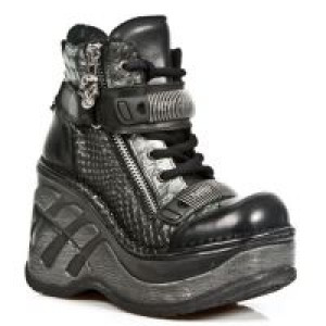  M.SP0002-C1 ITALI NEGRO SERPIENTE MAKI ACERO, NEO CUNA SPORT New Rock M.SP0002-C1 -  