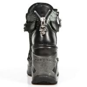  M.SP0002-C1 ITALI NEGRO SERPIENTE MAKI ACERO, NEO CUNA SPORT New Rock M.SP0002-C1 -  