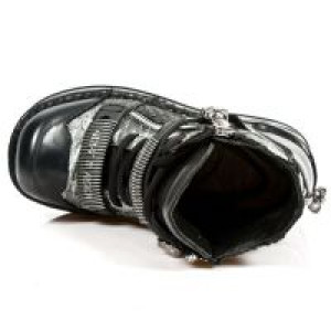  M.SP0002-C1 ITALI NEGRO SERPIENTE MAKI ACERO, NEO CUNA SPORT New Rock M.SP0002-C1 -  