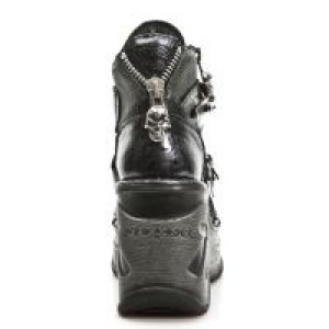  M.SP0003-C2 DRAMA CHAROL NEGRO BOX PLANE DIAMANTE GRABADO NE -  5