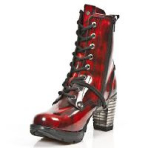  M.TR001-C18 TRAIL NEGRO TACON ACERO PULIK ROJO -  4