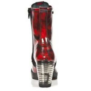  M.TR001-C18 TRAIL NEGRO TACON ACERO PULIK ROJO -  5