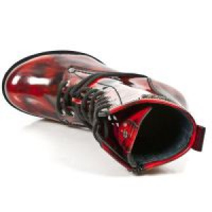  M.TR001-C18 TRAIL NEGRO TACON ACERO PULIK ROJO -  7