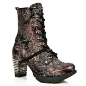  M.TR001-C23 VINTAGE FLOWER ROJO TRAIL NEGRO TACON ACERO -  2