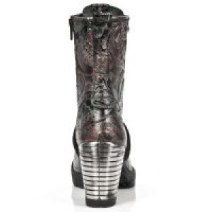  M.TR001-C23 VINTAGE FLOWER ROJO TRAIL NEGRO TACON ACERO -  5