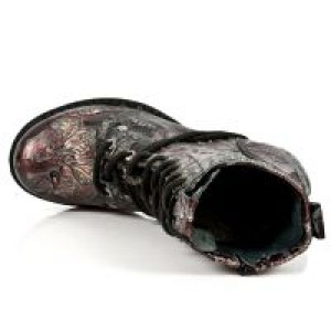  M.TR001-C23 VINTAGE FLOWER ROJO TRAIL NEGRO TACON ACERO -  7