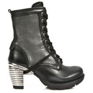  M.TR037-C3 ITALI NEGRO ANTIK ACERO PERFORADO TACON ACERO -  1