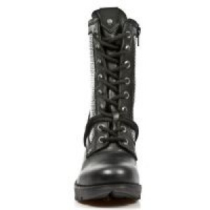  M.TR037-C3 ITALI NEGRO ANTIK ACERO PERFORADO TACON ACERO -  3