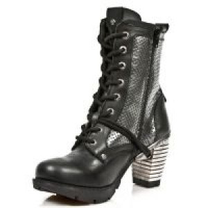  M.TR037-C3 ITALI NEGRO ANTIK ACERO PERFORADO TACON ACERO -  4