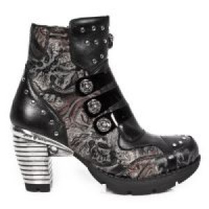  M.TR039-C1 VINTAGE FLOWER ROJO NOMADA NEGRO CHAROL NEGRO TRA -  1