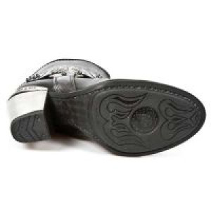 M.TX001-C1 ITALI NEGRO PULIK ACERO TEXAS NEGRO TACON ACERO -  6