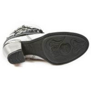  M.TX002-C10 VINTAGE FLOWER BLANCO PLATA CHAROL NEGRO TEXAS N -  6