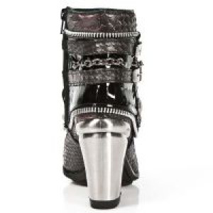  M.TX002-C3 SERPENTE MAKI LILA CHAROL NEGRO TEXAS NEGRO TACON -  5