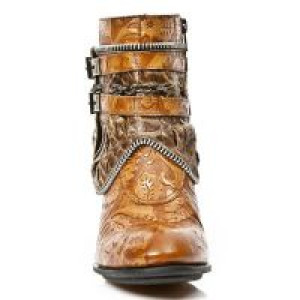  M.TX002-C9 VINTAGE FLOWER CUERO SNAKE CUERO TEXAS NEGRO TACO -  3