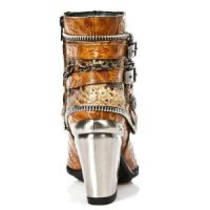  M.TX002-C9 VINTAGE FLOWER CUERO SNAKE CUERO TEXAS NEGRO TACO -  5