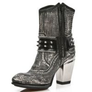  M.TX005-C3 VINTAGE FLOWER NEGRO RASPADO ANTIK NEGRO TEXAS NE -  4