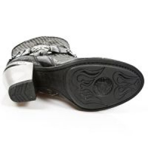  M.TX005-C3 VINTAGE FLOWER NEGRO RASPADO ANTIK NEGRO TEXAS NE -  6