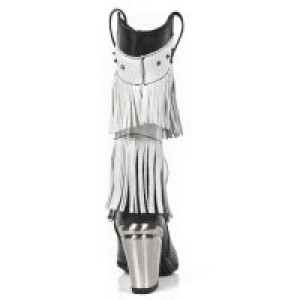  M.TX006-C2 NOMADA NEGRO PULIK ACERO NAPA BLANCA TEXAS NEGRO -  5