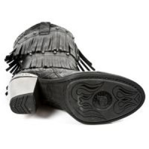  M.TX006-C3 VINTAGE FLOWER NEGRO ITALI NEGRO TEXAS NEGRO TACO -  6