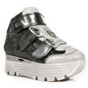  M.URBAN003-C5 ITALI TALCO GRIS VINTAGE FLOWER NEGRO PULIK AC -  2
