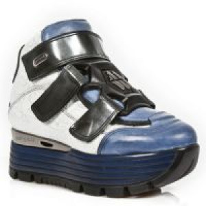  M.URBAN003-C6 ITALI TALCO AZUL VINTAGE FLOWER BLANCO PLATA -  2