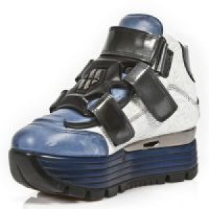  M.URBAN003-C6 ITALI TALCO AZUL VINTAGE FLOWER BLANCO PLATA -  4