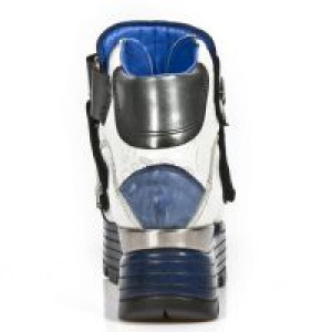  M.URBAN003-C6 ITALI TALCO AZUL VINTAGE FLOWER BLANCO PLATA -  5