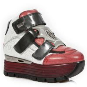 M.URBAN003-C7 ITALI TALCO ROJO VINTAGE FLOWER BLANCO PLATA P -  2
