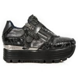     M.URBAN018-S3 VINTAGE FLOWER NEGRO BOX PLANE DIAMANTE GRAB P -  1