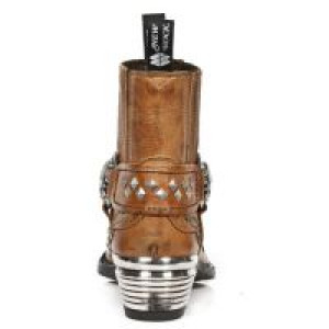 Ботинки M.WST005-C3 ALASKA CUERO, PITON MARRON, WEST MARRON T.DALLAS New Rock M.WST005-C3 - маленькая картинка